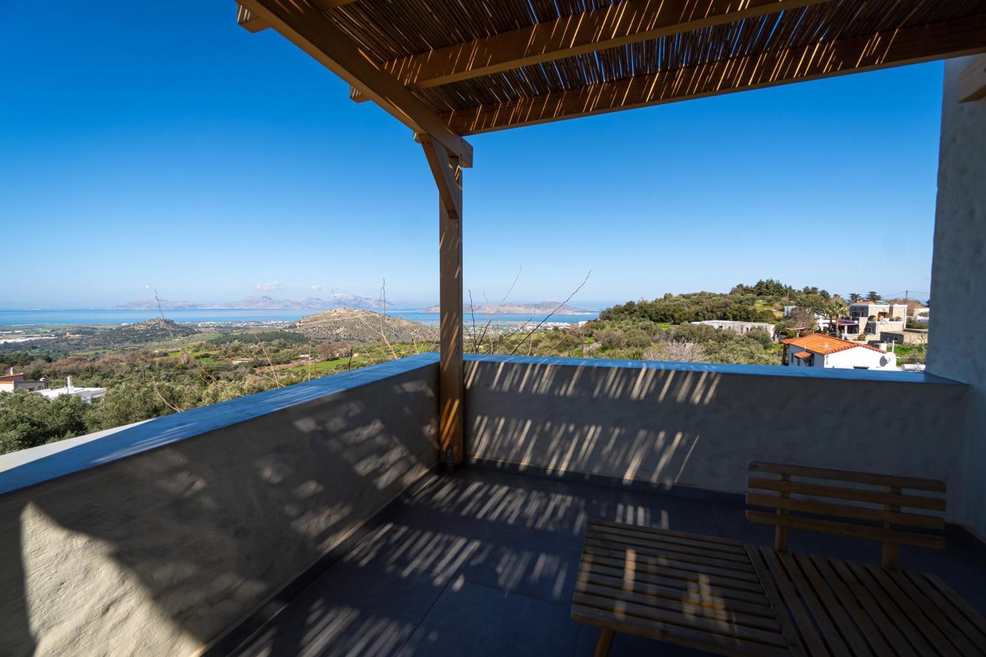 Lagoudi Zia Villa Rosa - Luxury Villas With Panoramic Views מראה חיצוני תמונה