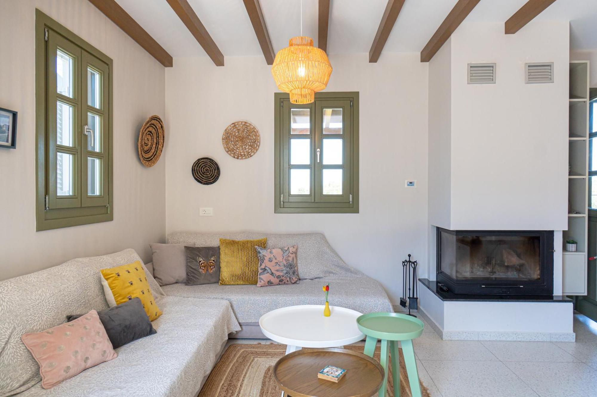 Lagoudi Zia Villa Rosa - Luxury Villas With Panoramic Views מראה חיצוני תמונה