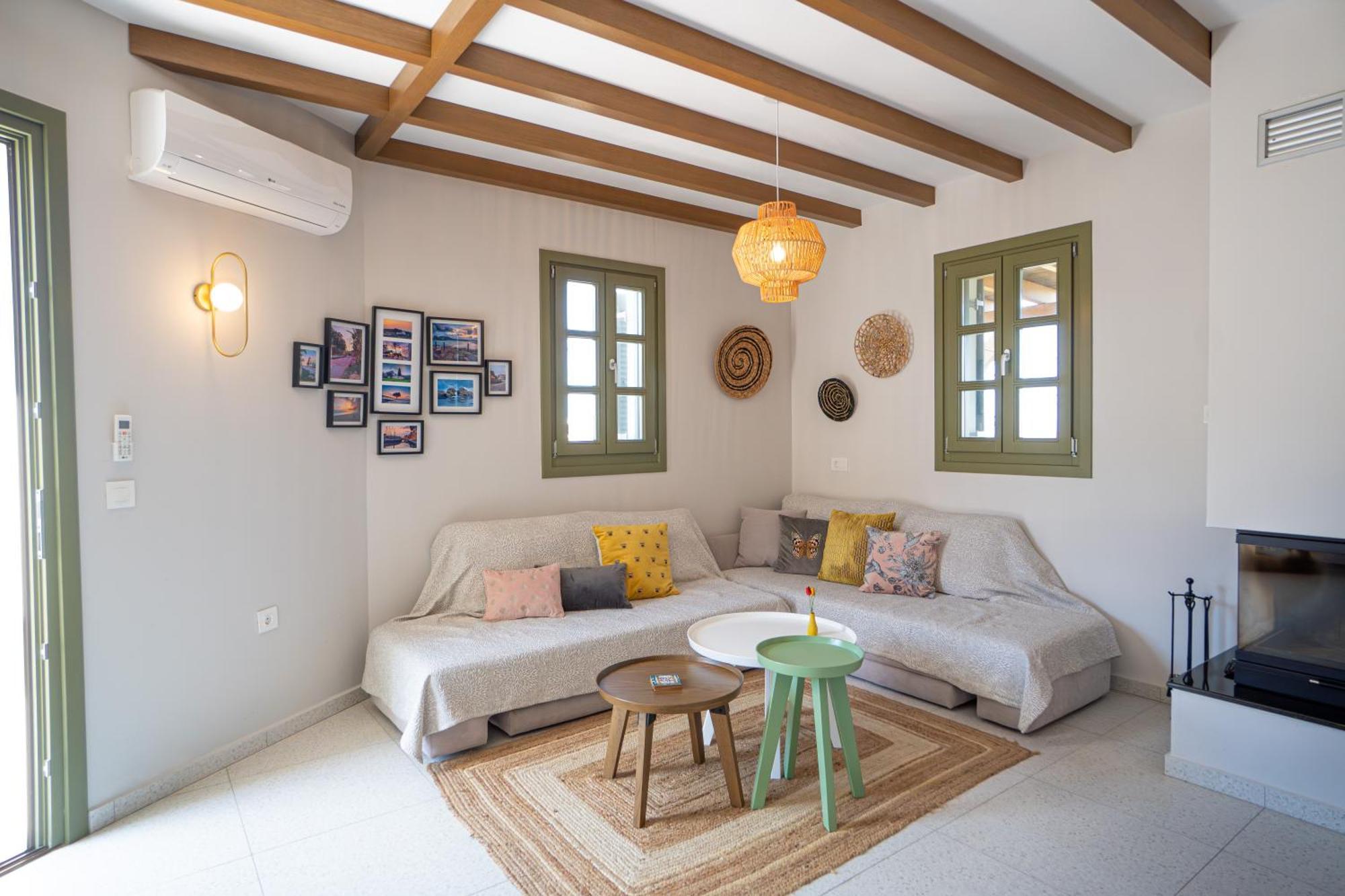 Lagoudi Zia Villa Rosa - Luxury Villas With Panoramic Views מראה חיצוני תמונה