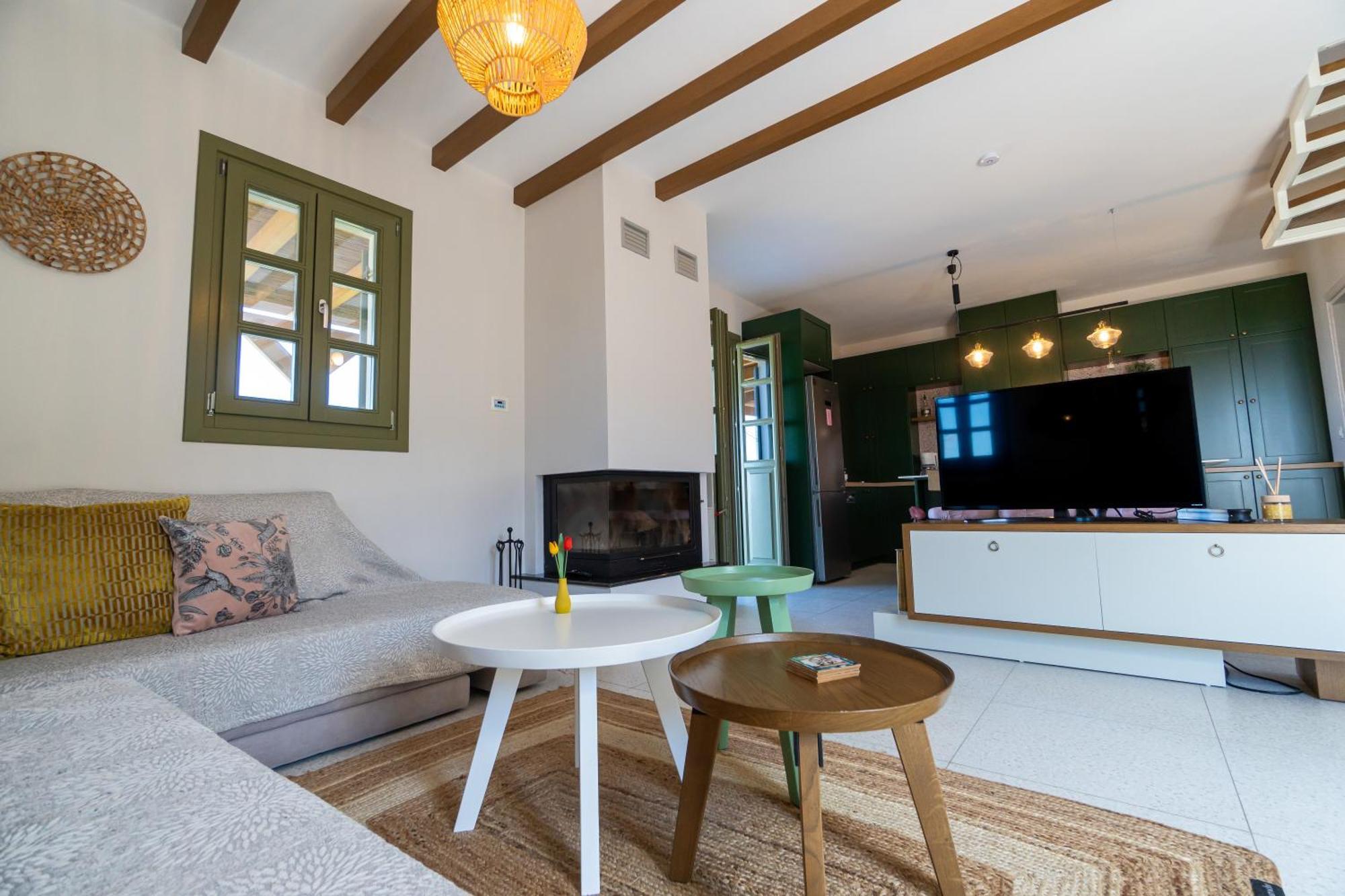 Lagoudi Zia Villa Rosa - Luxury Villas With Panoramic Views מראה חיצוני תמונה