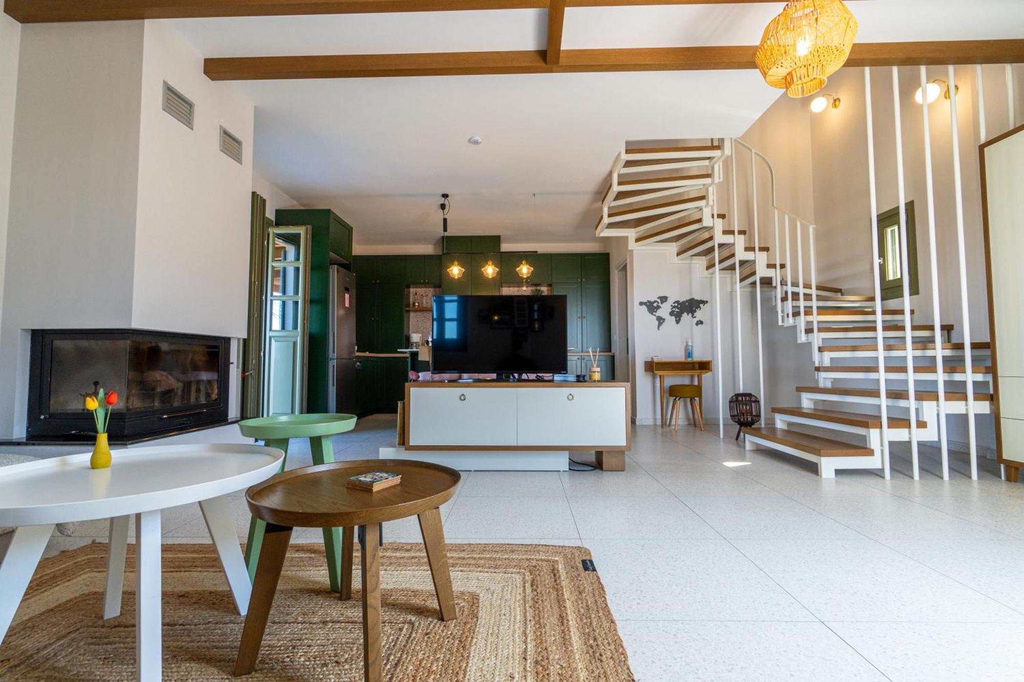 Lagoudi Zia Villa Rosa - Luxury Villas With Panoramic Views מראה חיצוני תמונה