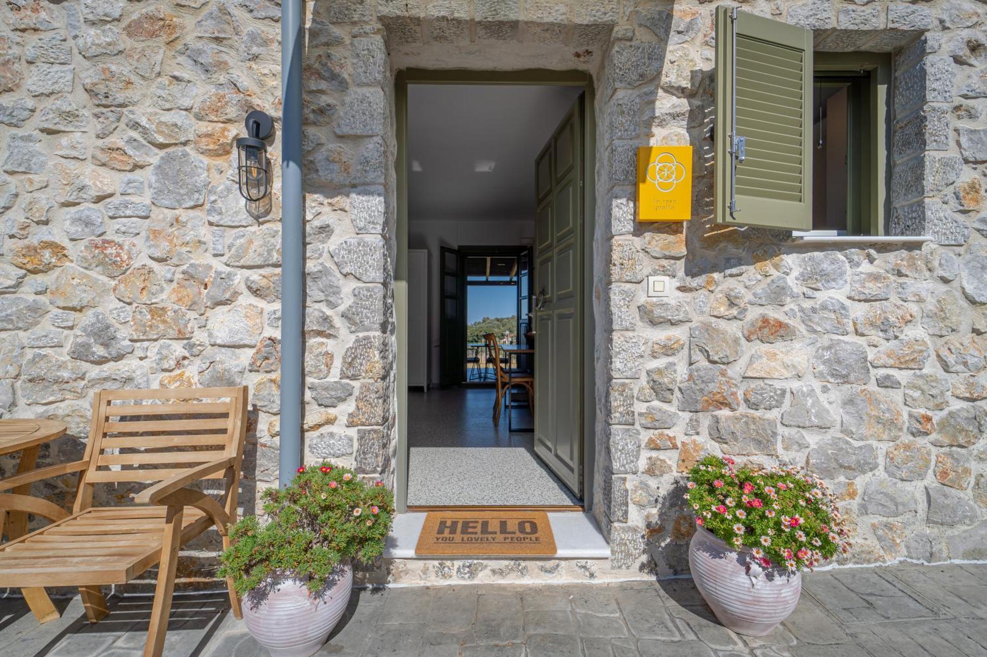 Lagoudi Zia Villa Rosa - Luxury Villas With Panoramic Views מראה חיצוני תמונה