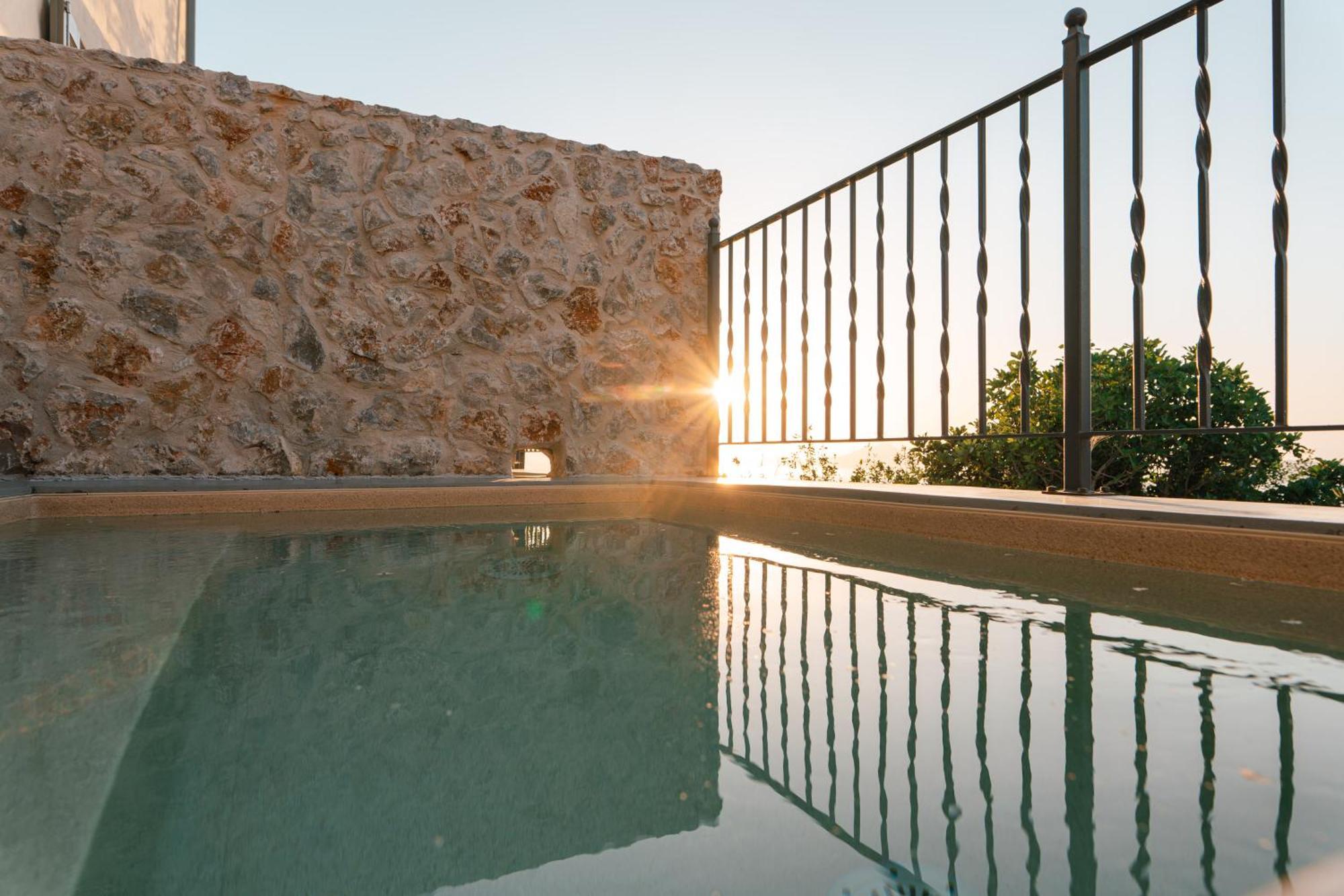 Lagoudi Zia Villa Rosa - Luxury Villas With Panoramic Views מראה חיצוני תמונה