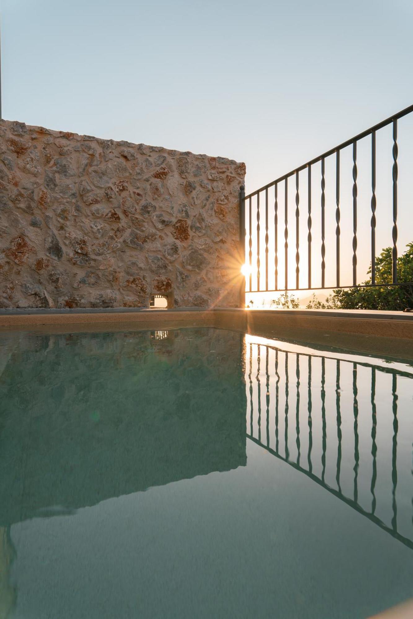 Lagoudi Zia Villa Rosa - Luxury Villas With Panoramic Views מראה חיצוני תמונה