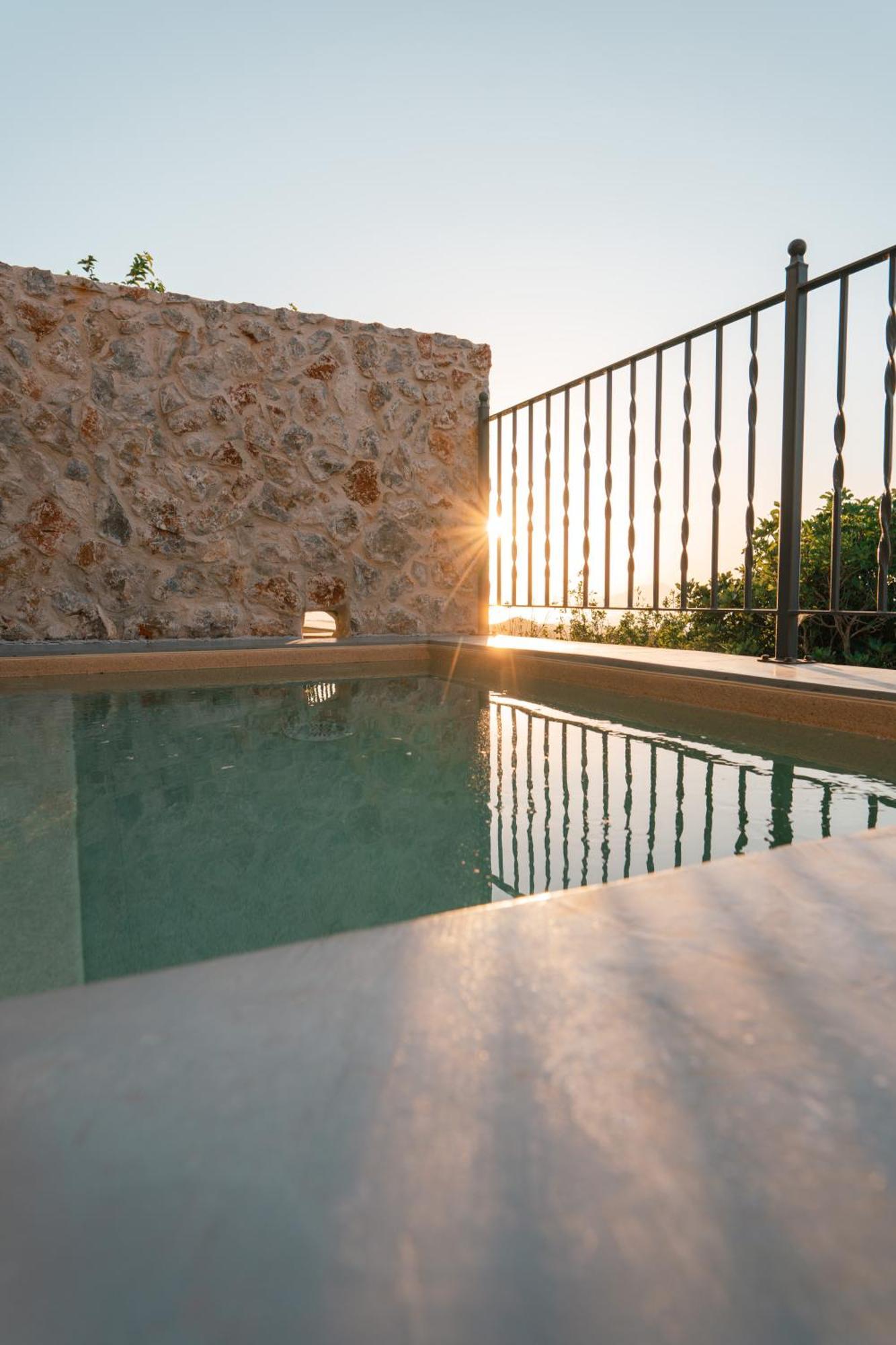 Lagoudi Zia Villa Rosa - Luxury Villas With Panoramic Views מראה חיצוני תמונה