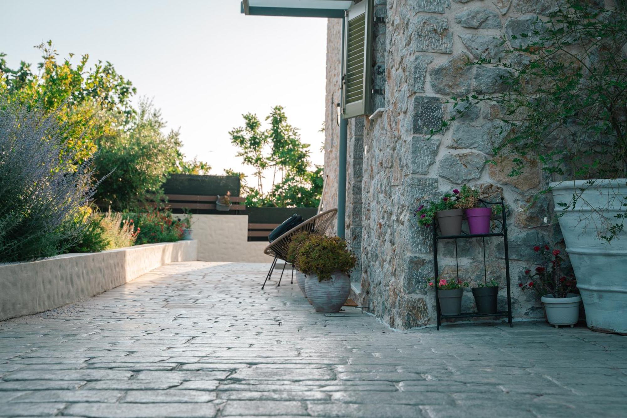 Lagoudi Zia Villa Rosa - Luxury Villas With Panoramic Views מראה חיצוני תמונה