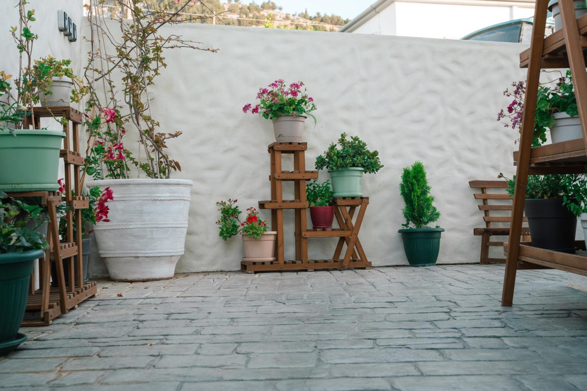 Lagoudi Zia Villa Rosa - Luxury Villas With Panoramic Views מראה חיצוני תמונה