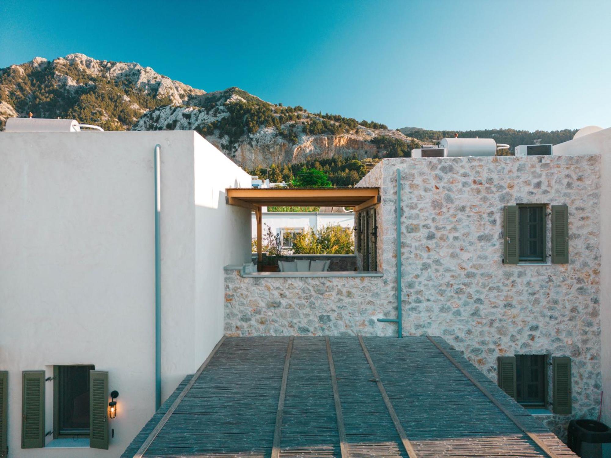 Lagoudi Zia Villa Rosa - Luxury Villas With Panoramic Views מראה חיצוני תמונה