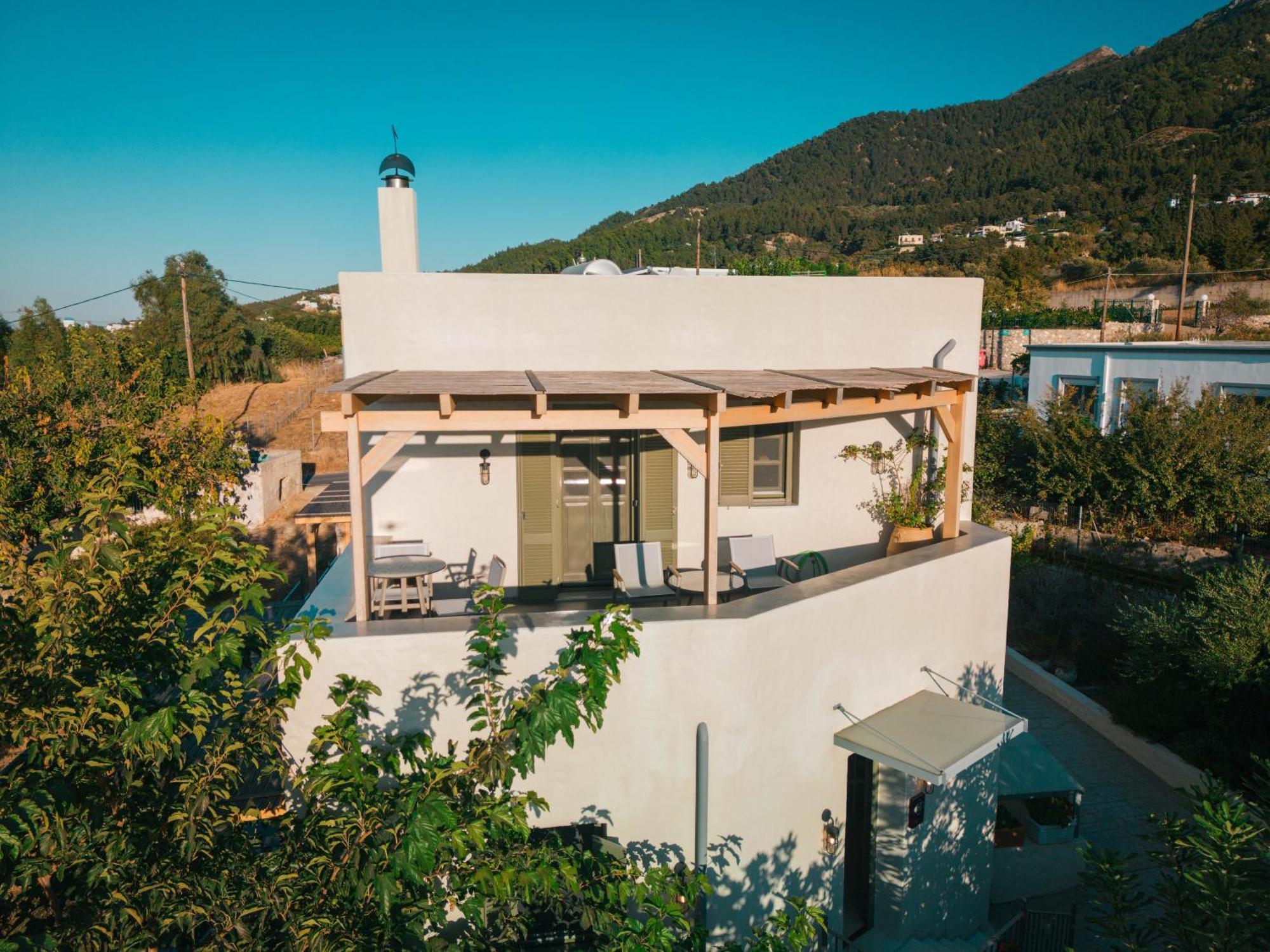Lagoudi Zia Villa Rosa - Luxury Villas With Panoramic Views מראה חיצוני תמונה