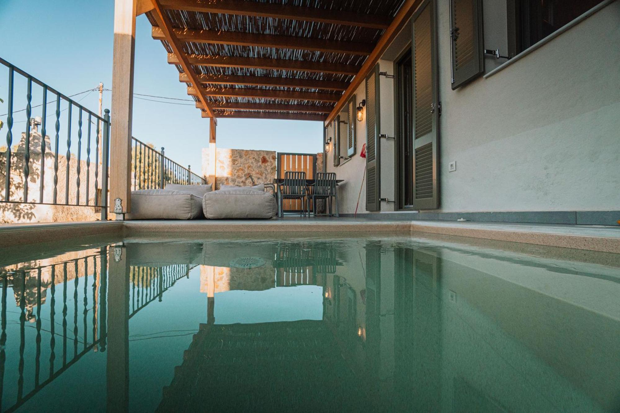 Lagoudi Zia Villa Rosa - Luxury Villas With Panoramic Views מראה חיצוני תמונה