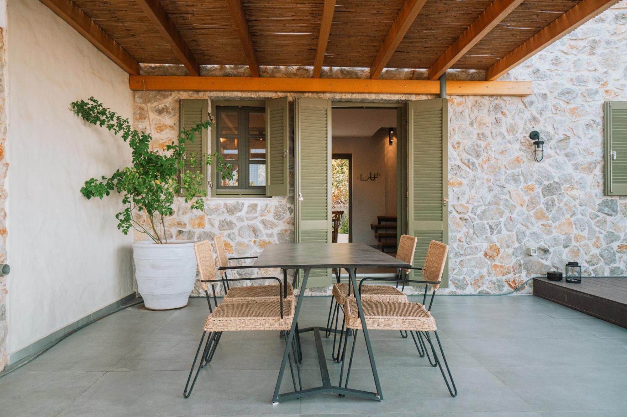 Lagoudi Zia Villa Rosa - Luxury Villas With Panoramic Views מראה חיצוני תמונה